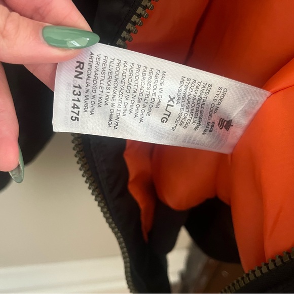 Men’s vintage oversized bomber jacket - Picture 8 of 12